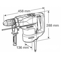 Перфоратор Makita HR4501C SDS-MAX (HR4501C)