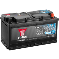 Car battery Yuasa 12V 95Ah AGM Start Stop Plus Battery (YBX9019)