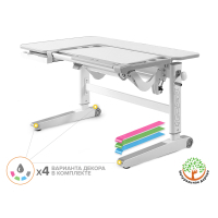 Парта Mealux Kingwood Multicolor TG (BD-820 TG/MC)