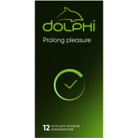 Condoms Dolphi Prolong Pleasure 12 pcs. (4820144773044)