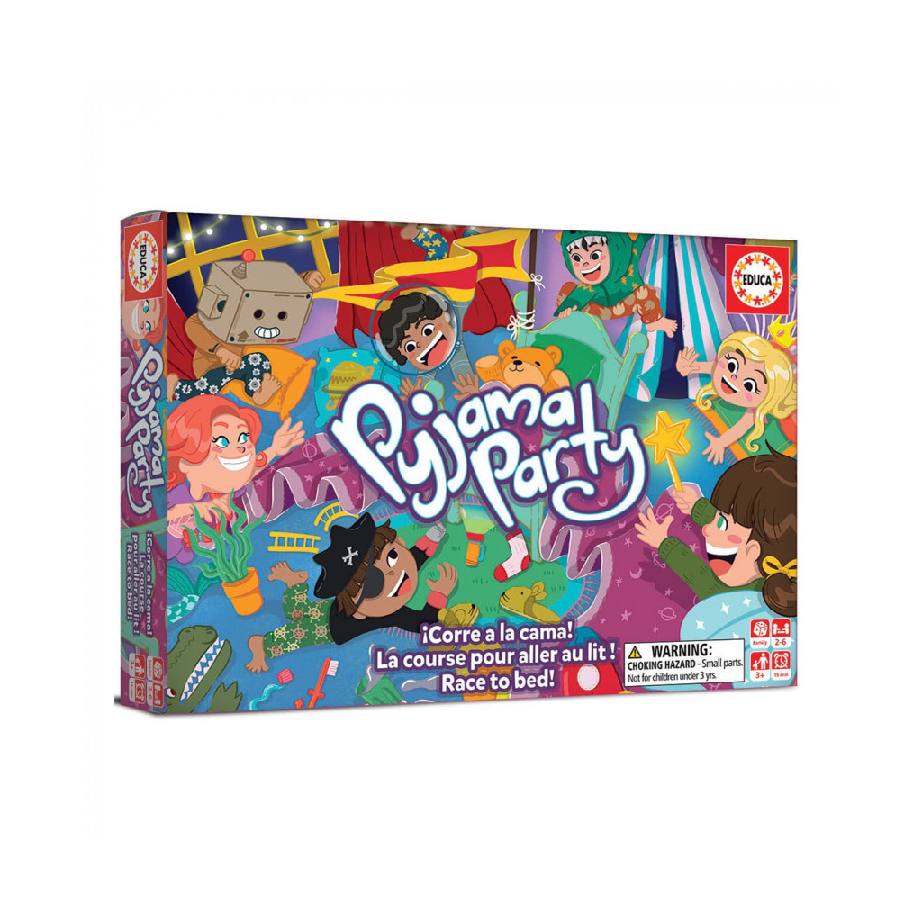 Настільна гра Educa Піжамна вечірка (6337339) Настільна гра Educa Піжамна вечірка (6337339)