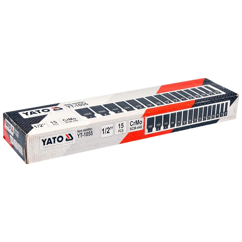 Набір головок Yato YT-1055