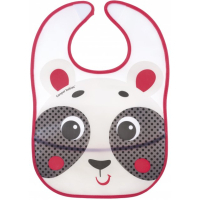 Слинявчик Canpol babies Hello Little пластмасовий з кишенькою Бежевий (9/232_bei)