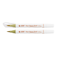 Art marker STA watercolor brush AQUA NATURAL BRUSH 3700, olive yellow (STA3700-55)
