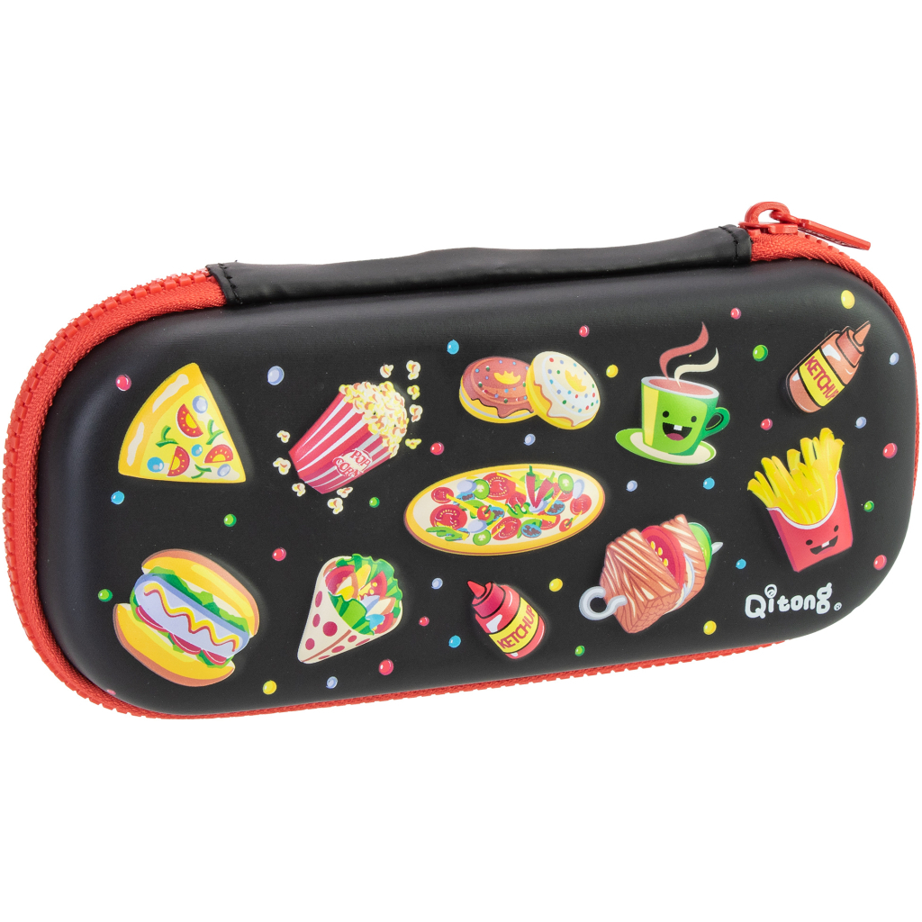 Пенал Cool For School 1 відділення з органайзером (QT-5670-Black) Пенал Cool For School 1 відділення з органайзером (QT-5670-Black)