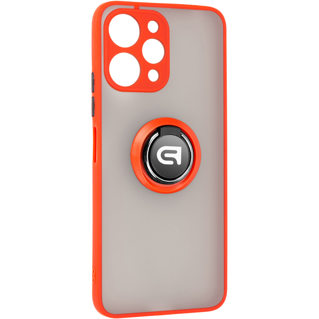 Чохол до мобільного телефона Armorstandart Frosted Matte Ring Xiaomi Redmi 12 4G Red (ARM68905) Чохол до мобільного телефона Armorstandart Frosted Matte Ring Xiaomi Redmi 12 4G Red (ARM68905)
