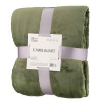 Plaid ARDESTO Flannel 100% polyester, green 200x220 cm (ART0212SB)