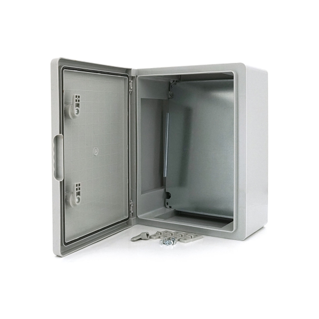 Шафа настінна ADAL PANO 400х300х170, IP65, Бокс ударостійкий, ABS пластик (108878)