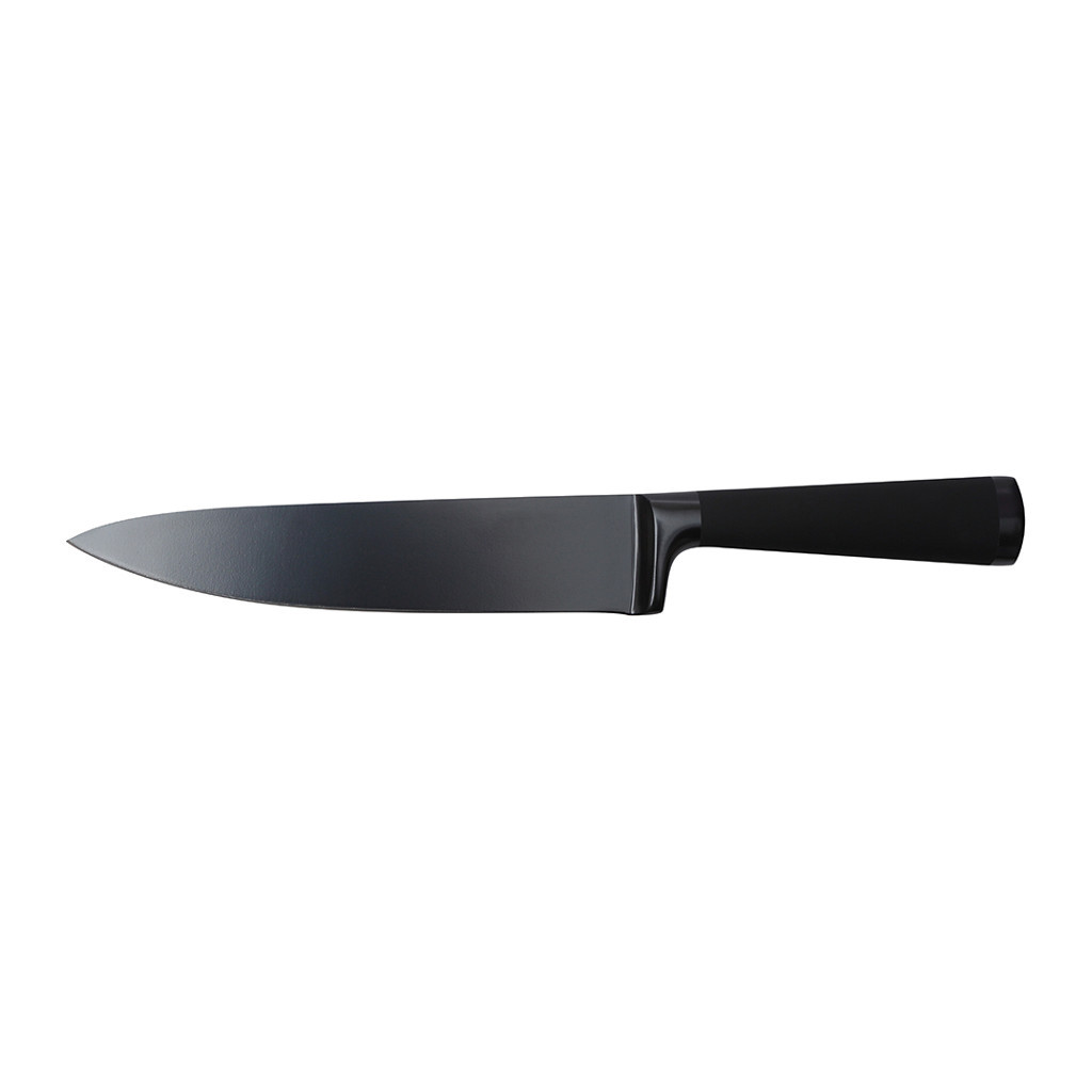 Кухонний ніж Bergner Black Blade шеф 20 см (BG-8777)