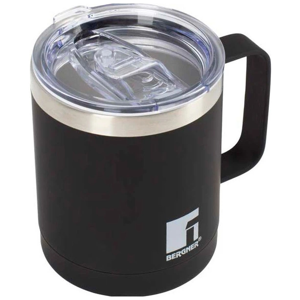 Термокружка Bergner Coffee & tea lovers 350 мл Black (BG-37788-BK) Термокружка Bergner Coffee & tea lovers 350 мл Black (BG-37788-BK)