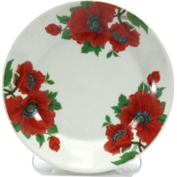 Plate Interos 8866/3110 7 shallow 18 cm Poppies 63302 (IT-8866/3110)