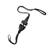Guitar Strap D'Addario Acoustic Quick Release System Black Adapter for Acoustic Guitar (DGS15)
