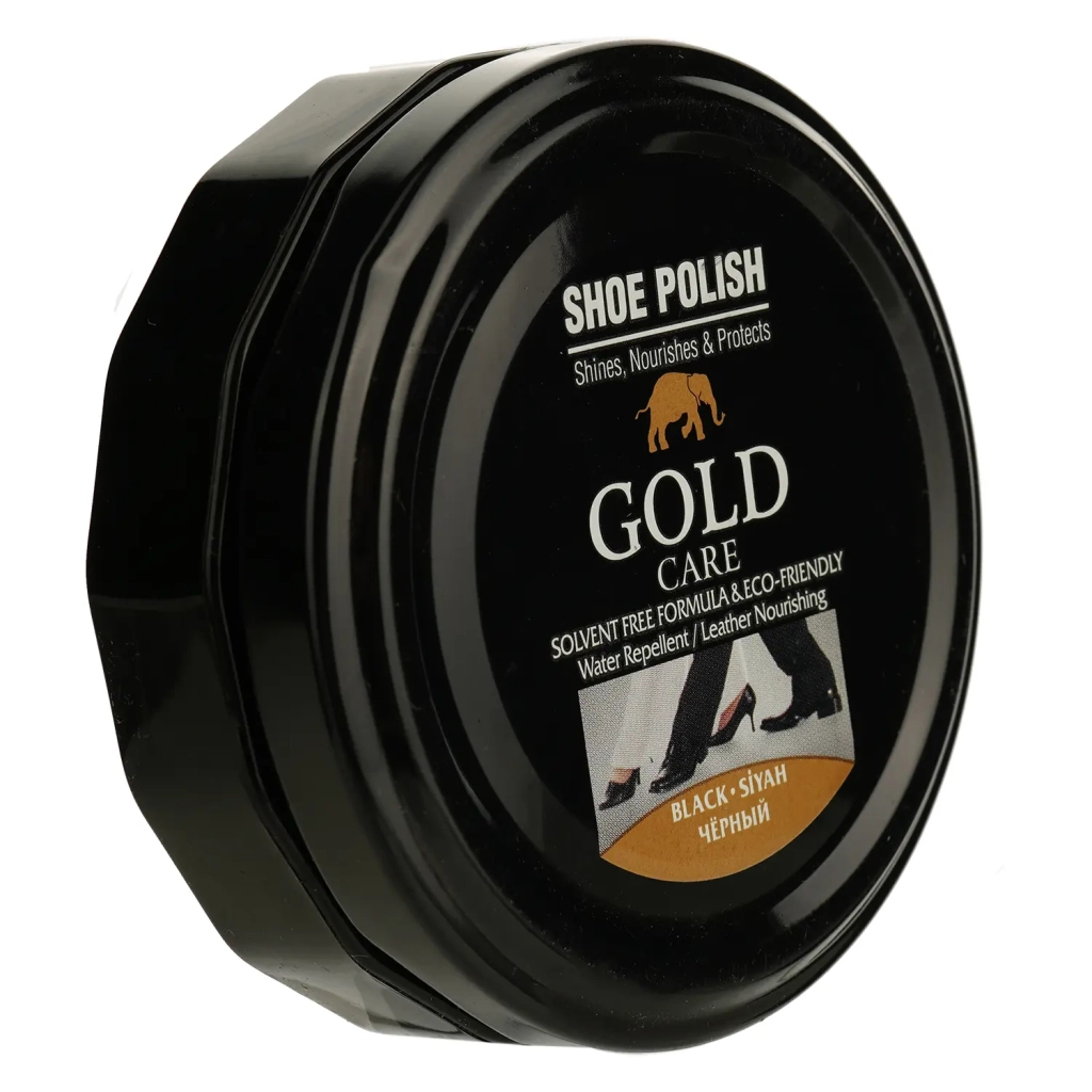 Крем для взуття GoldCare Чорний 50 мл (8697704016561)