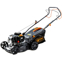 GTM gasoline lawn mower LM42-SP, 4 hp, 42 cm, 45 l, self-propelled (LM42-SP)