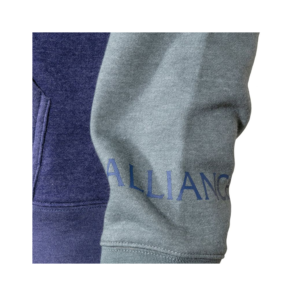 Худі Jinx World of Warcraft Proud Alliance Navy Heather/Gunmetal Heather L (JINX-11342L)