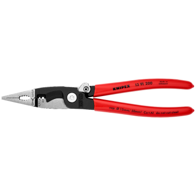 Плоскогубці KNIPEX електромонтажні 200мм (13 91 200)