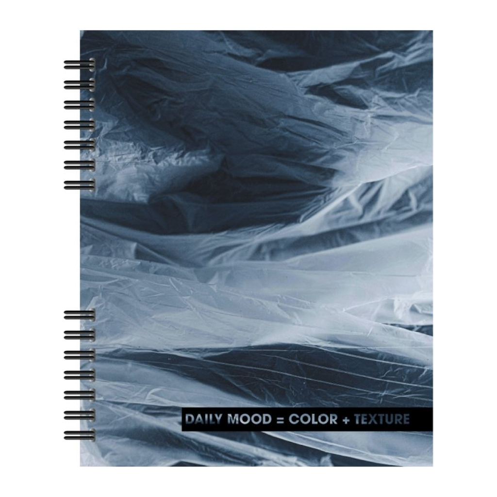 Блокнот Optima В5 пластикова обкладинка, спіраль, 60 аркушів, клітинка (O25916)