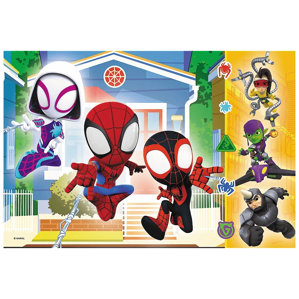 Пазл Trefl Spiderman У світі Спайдея 60 елементів (5900511173710)