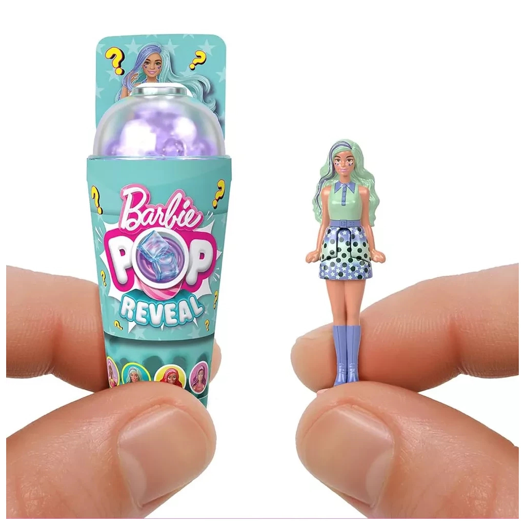 Лялька Barbie сюрприз Mini BarbieLand Pop Reveal Круті Бабл-ті (JCR22)