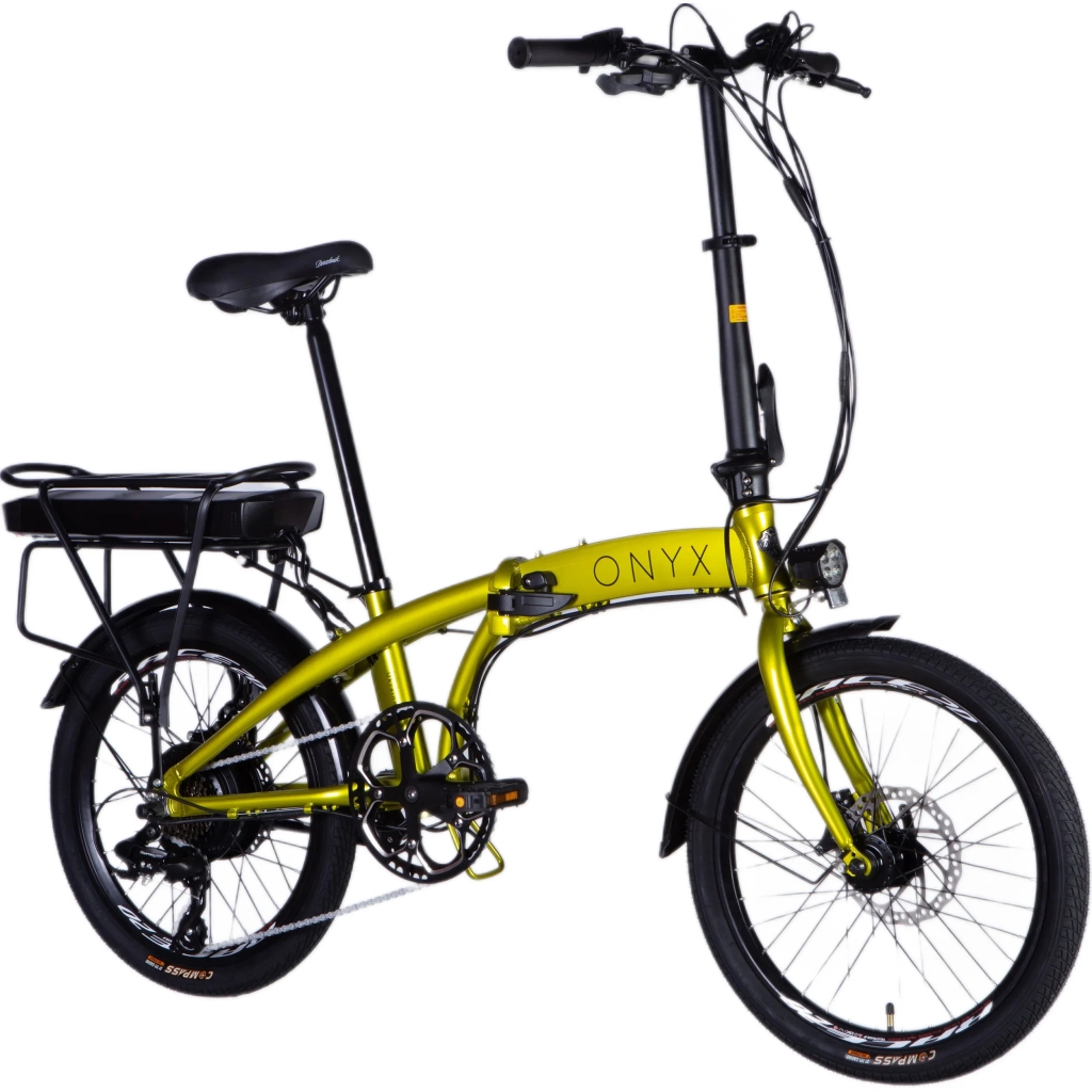 Електровелосипед Dorozhnik 20" eONYX DD рама-11" 36B 12.5А*г 500Вт гірчичний 2025 (ELB-D-20-052)