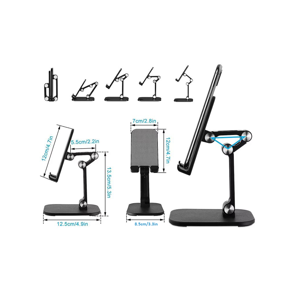 Підставка до планшета Dynamode smartphones/tablets 4-13 inches (PH-Stand-02 black)