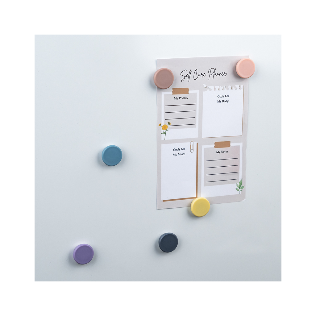 Магніт Axent 24 мм, 6 шт, Morandi (9826-А)