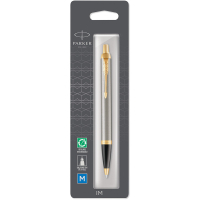 Ballpoint pen Parker IM 17 Brushed Metal GT BP blister (22 236)