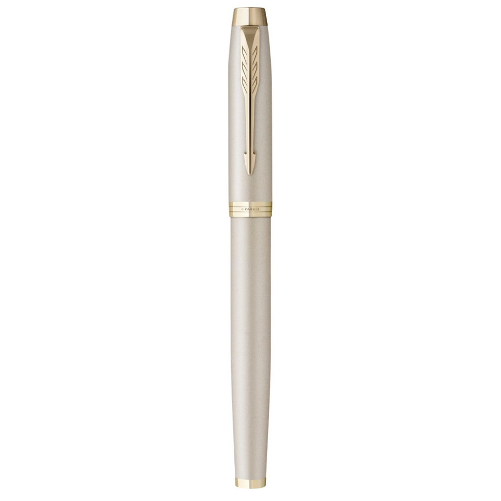 Ручка пір'яна Parker IM 17 Professionals Monochrome Champagne FP F (28 211) Ручка пір'яна Parker IM 17 Professionals Monochrome Champagne FP F (28 211)