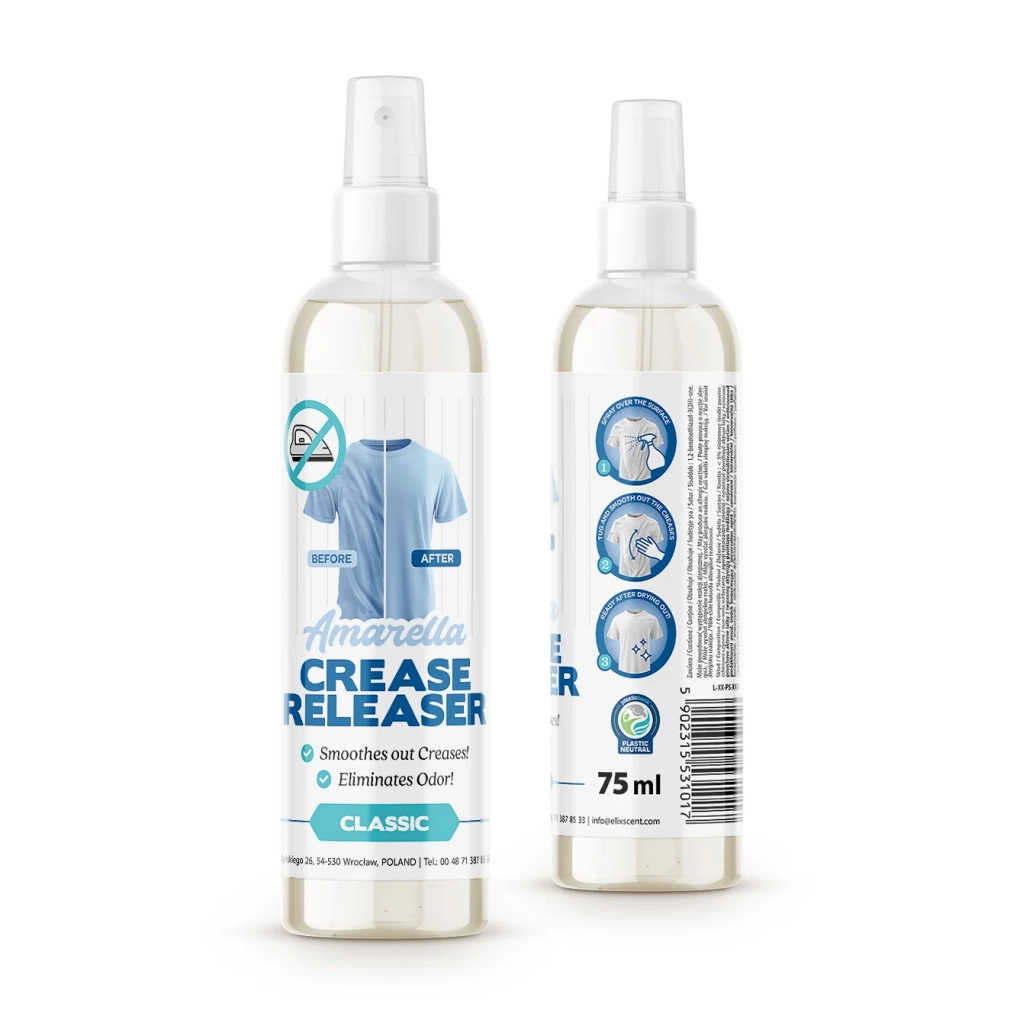 Засіб для прасування Amarella Праска-спрей розгладжувач складок Classic 75 мл (5907100190189)