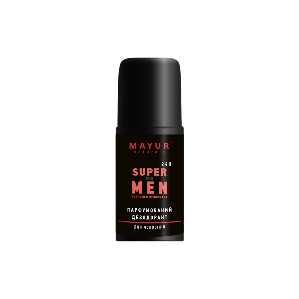Дезодорант Mayur Super For Men Парфумований для чоловіків 50 мл (4820230954876)