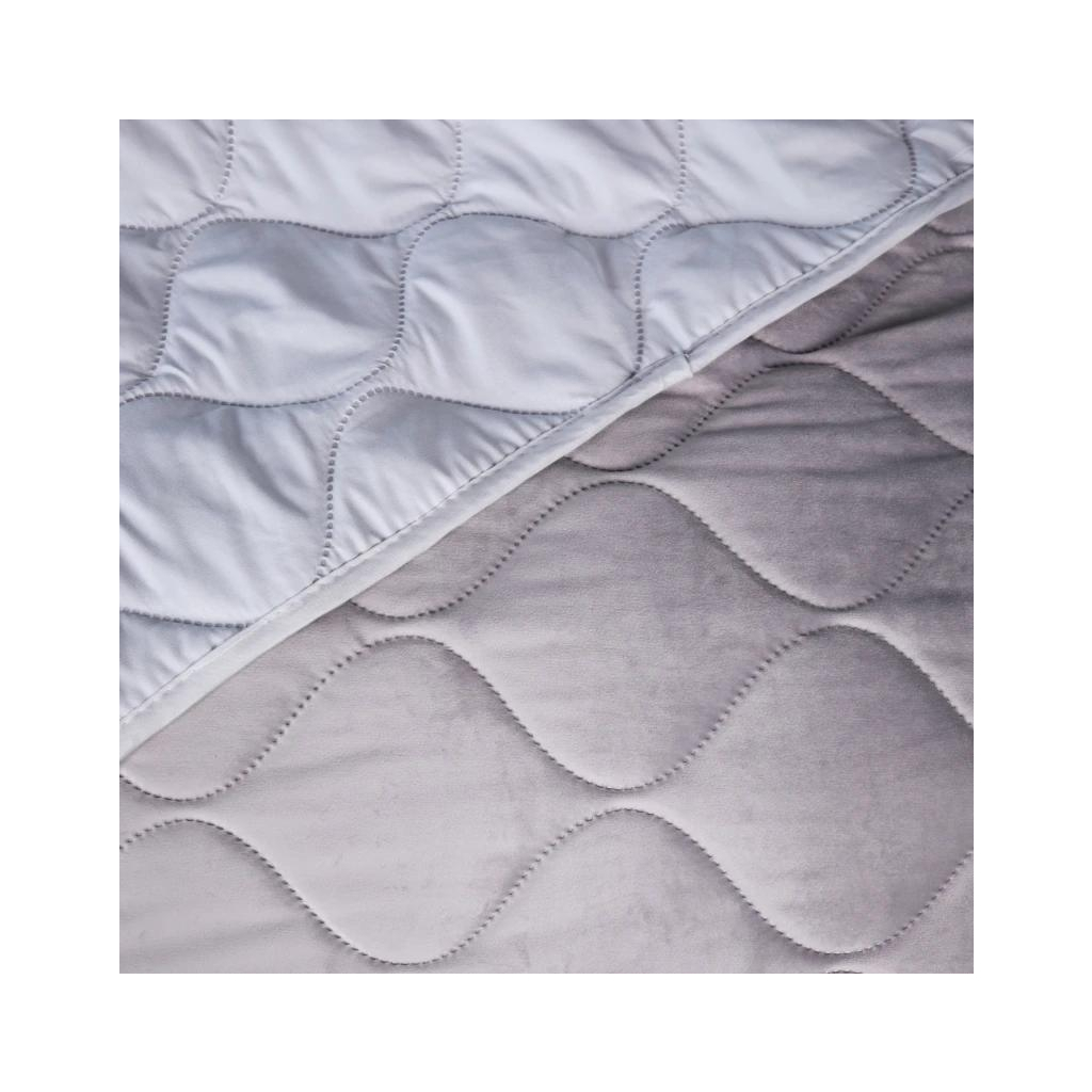 Покривало MirSon №5051 Velor charm Light gray 150х210 см (2200008376833) Покривало MirSon №5051 Velor charm Light gray 150х210 см (2200008376833)