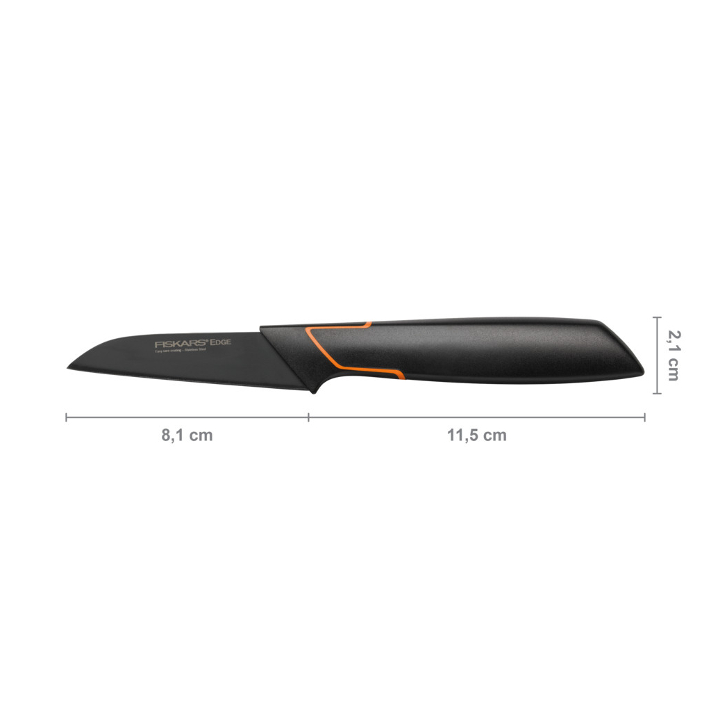 Кухонний ніж Fiskars Edge для овочів 8 см (1003091) Кухонний ніж Fiskars Edge для овочів 8 см (1003091)
