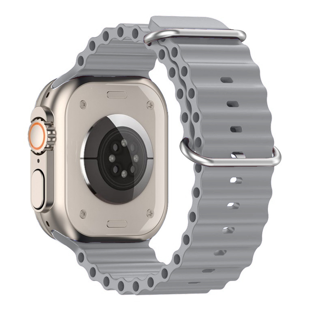 Ремінець до смарт-годинника Armorstandart Ocean Band для Apple Watch 49/46/45/44/42 (Series 1-3) Cloudy Grey (ARM85141)