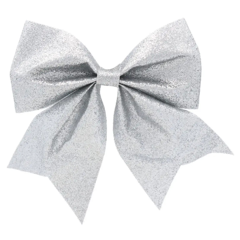 Прикраса декоративна Chomik банти текстиль, 3 шт, срібні (5900779853768_2) Прикраса декоративна Chomik банти текстиль, 3 шт, срібні (5900779853768_2)