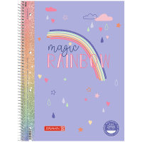 Notebook Brunnen College pad A4 Premium Rainbow, line 80 sheets (10-679 27 222)
