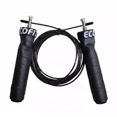 Скакалка Ecofit MDJR039 3 м чорна (К00026973)