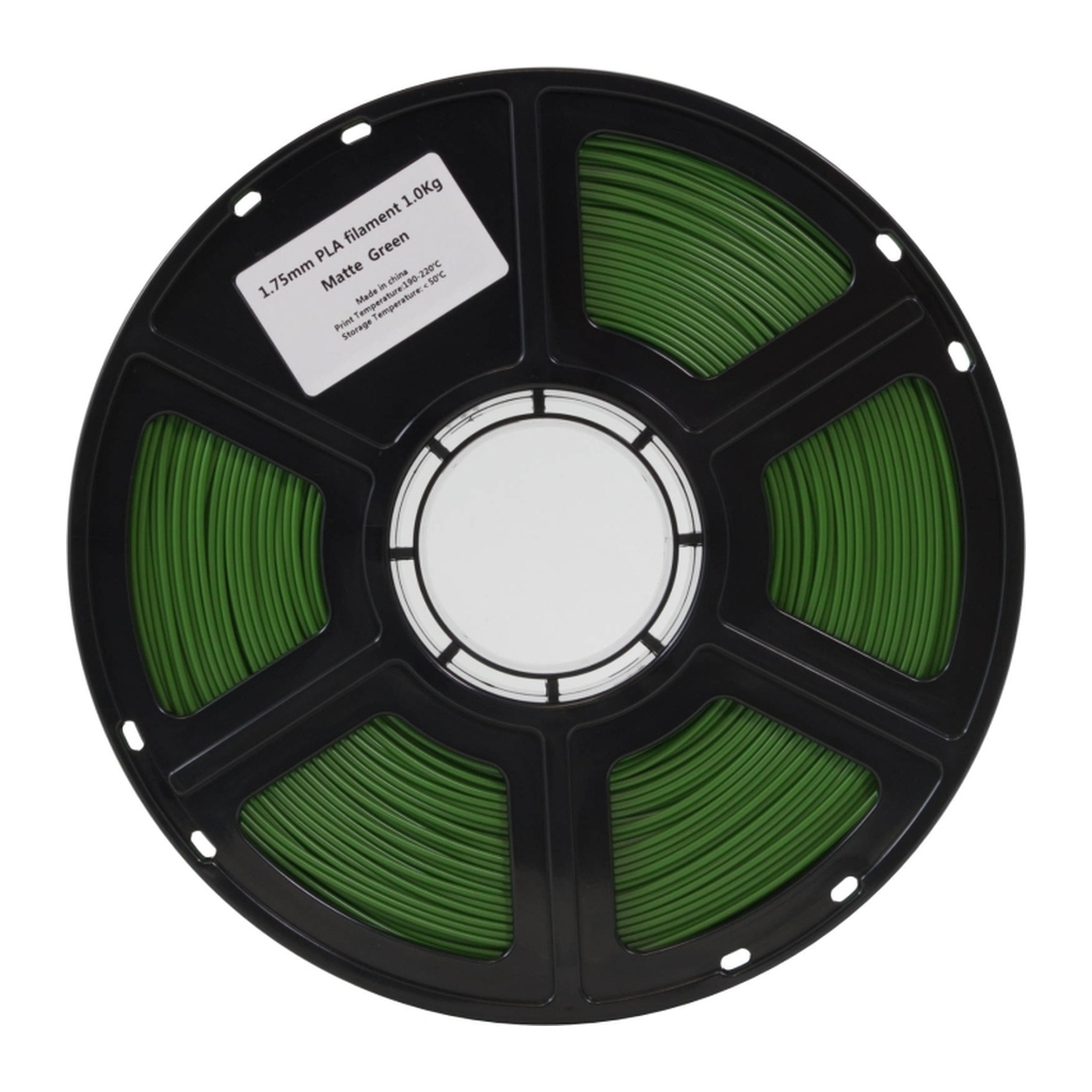 Пластик для 3D-принтера Flashforge PLA 1,75mm 1kg Matte Green (90007480001)