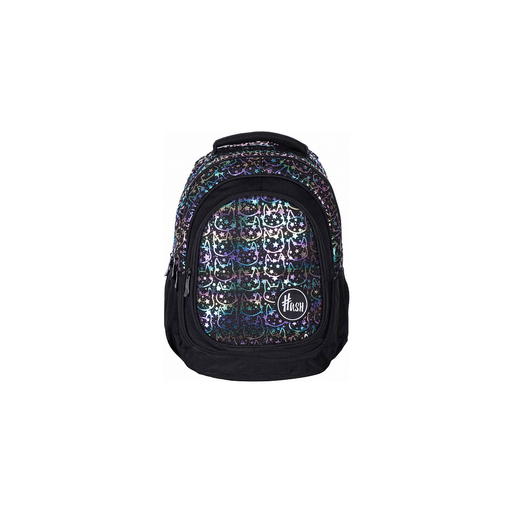 Рюкзак шкільний Hash AB330 Neon kitty з голографічним ефектом (502022119)