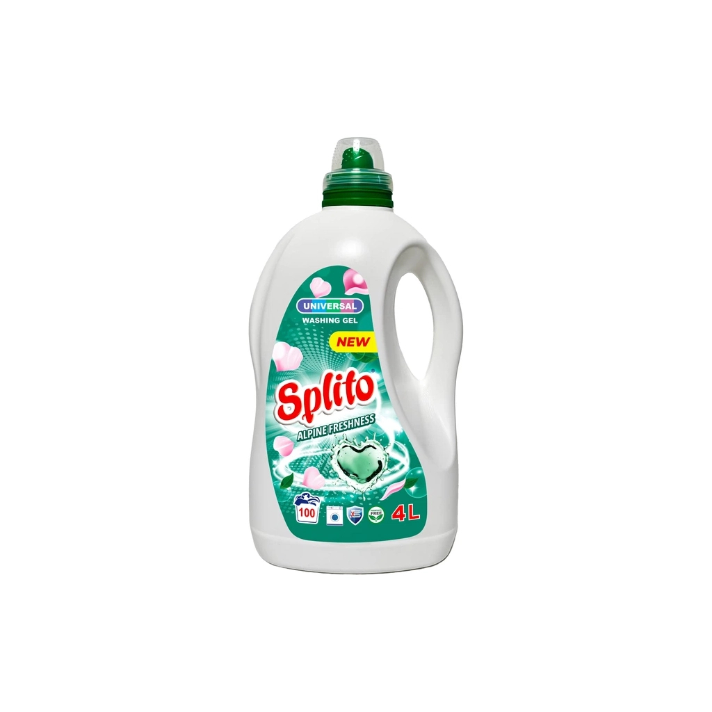 Гель для прання Splito Universal Alpine Freshness 4 л (4820049384987)