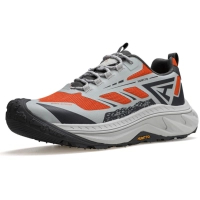 Humtto Men's Trekking Shoes Mount Pro Grey/Orange 41 (360085A-4-41)