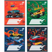 Kite Hot Wheels Notebook, 12 Sheets, Slash Line (HW26-235)