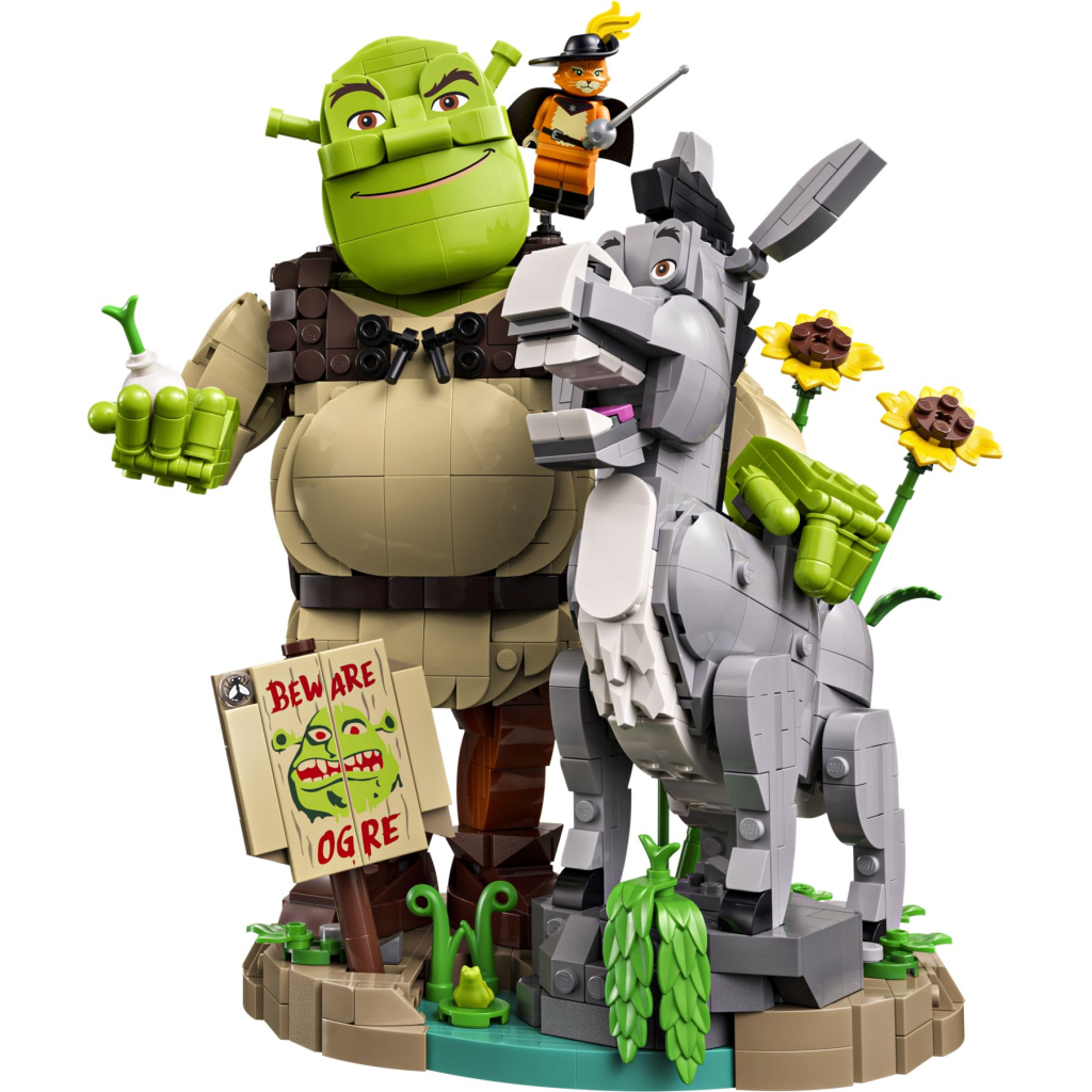 Конструктор LEGO Icons Шрек, Осел та Кіт у чоботях (72423) Конструктор LEGO Icons Шрек, Осел та Кіт у чоботях (72423)