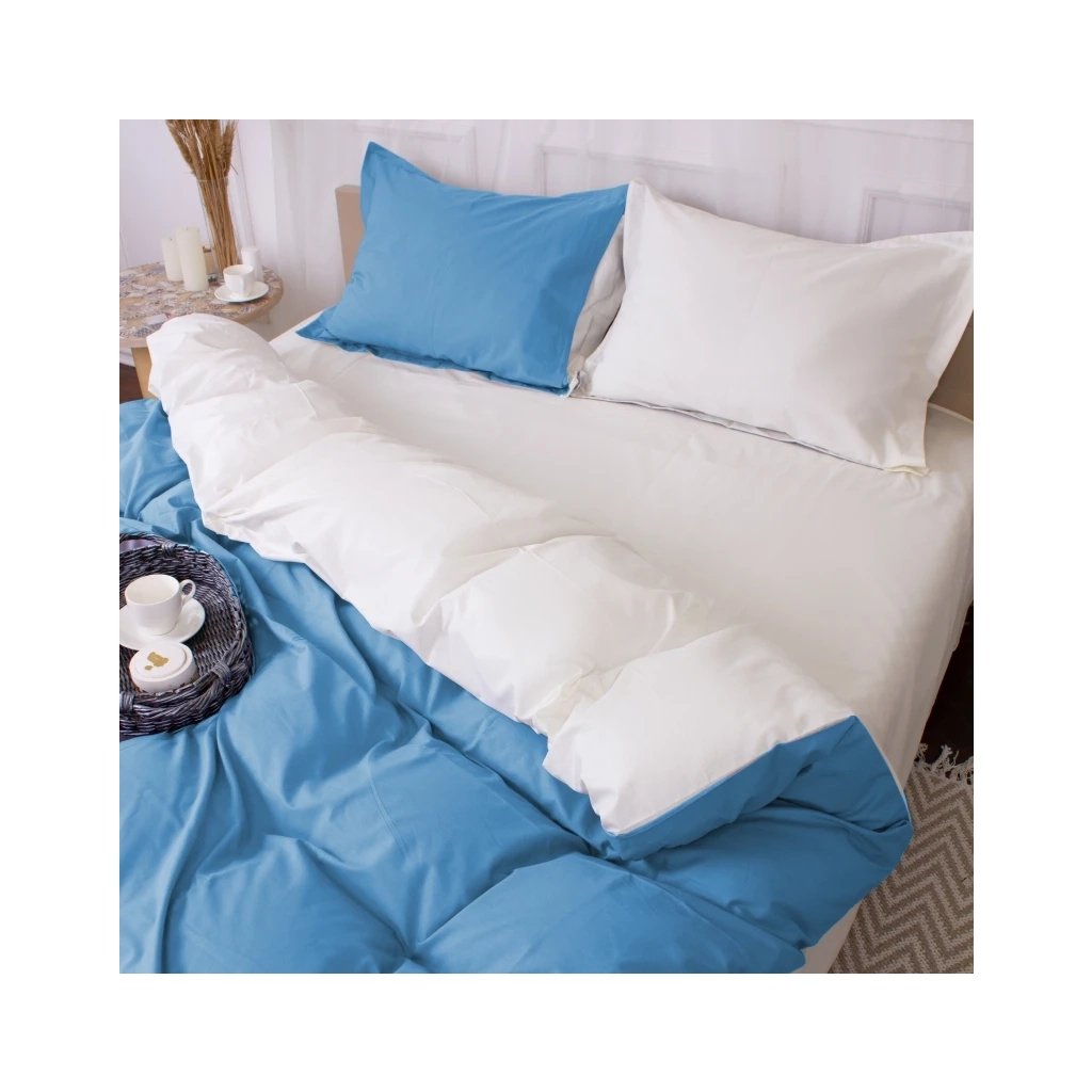 Постільна білизна MirSon Poplin Line 002 + 067 Maricel 220 x 240 (2200006280576)