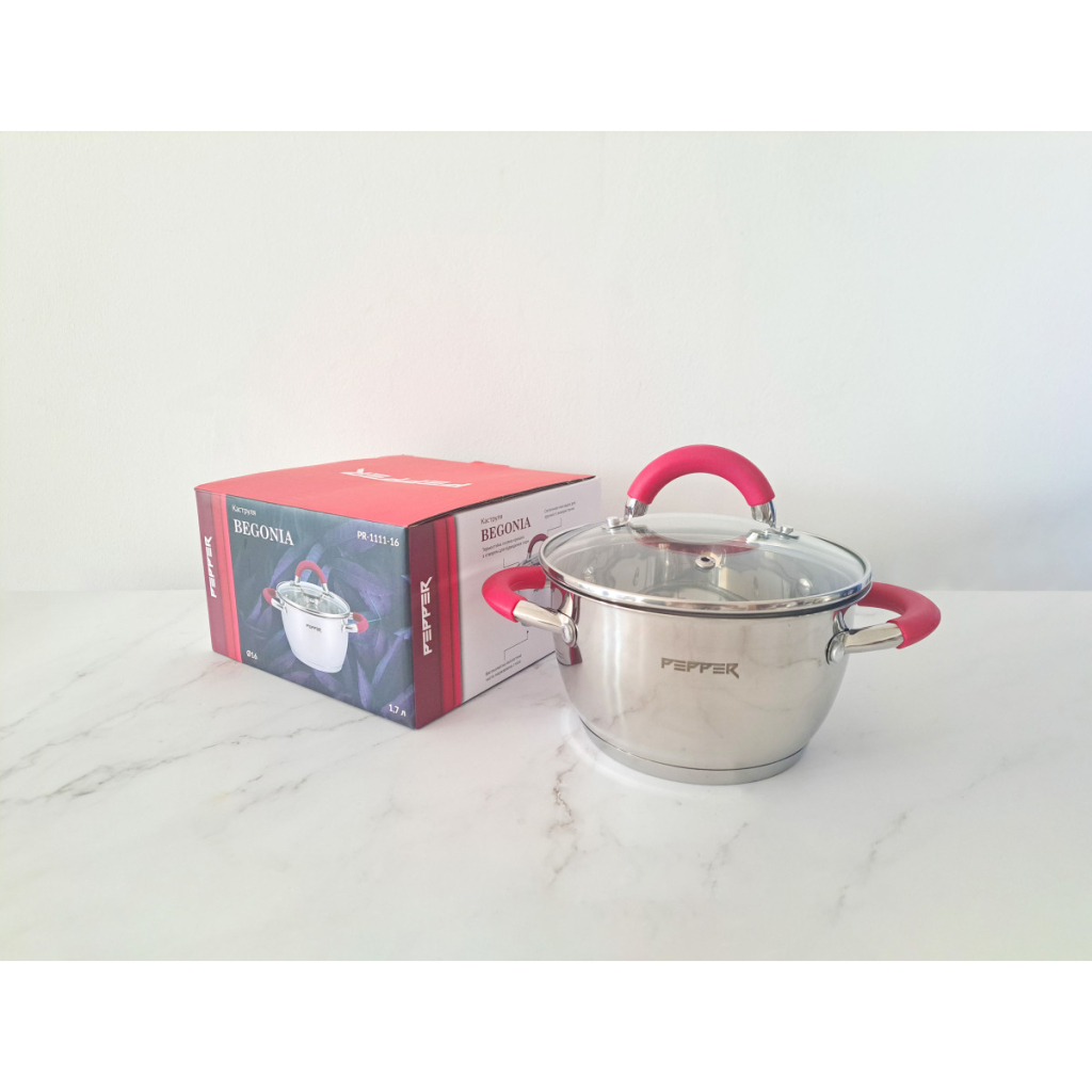 Каструля Pepper Begonia 1.7 л (PR-1111-16)