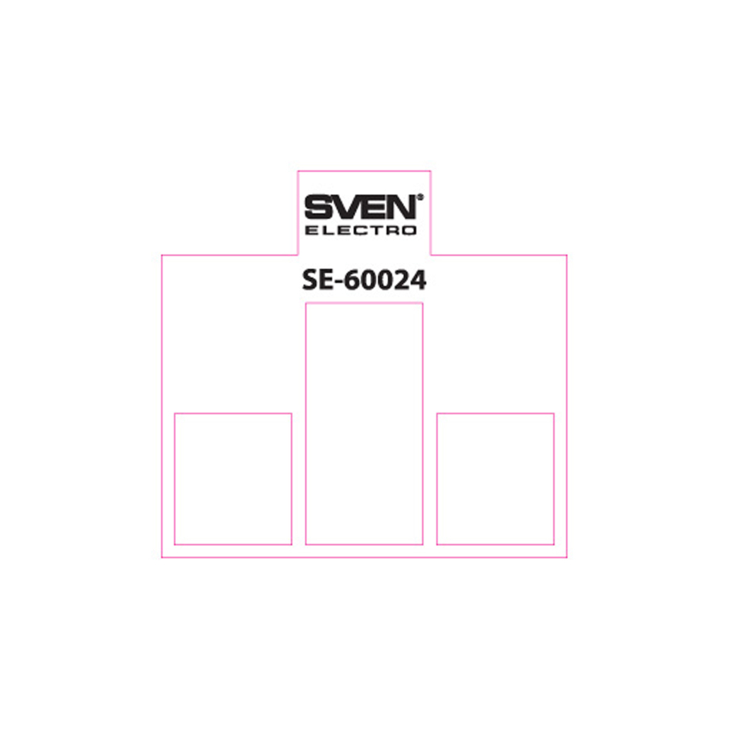 Розетка Sven SE-60024 white (7100007)