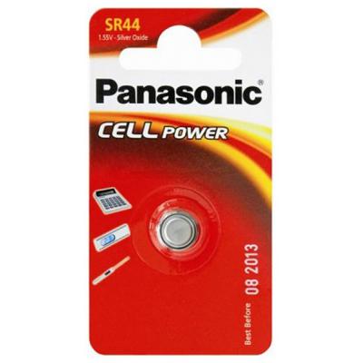Battery PANASONIC SR44 * 1 Silver Oxide (SR-44EL/1B)