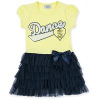 Плаття дитяче Breeze з багатошаровою спідницею "Dance" (8754-98G-yellow)
