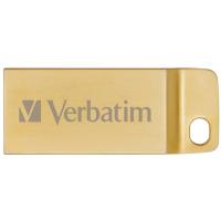USB флеш накопичувач Verbatim 16GB Metal Executive Gold USB 3.0 (99104)
