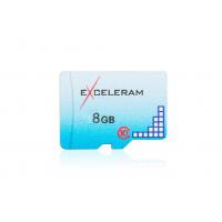 Карта пам'яті eXceleram 8GB microSD class 10 Color series (EMSD0001)