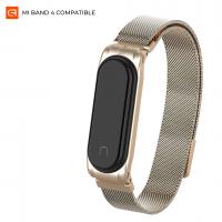 Ремінець до фітнес браслета Armorstandart Milanese Magnetic Band для Xiaomi Mi Band 4/3 Gold (ARM55030)